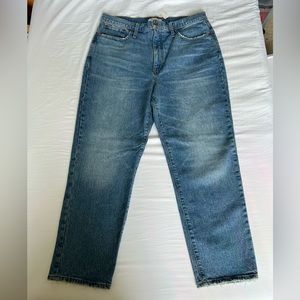 Madewell Classic Straight Jeans size 32
